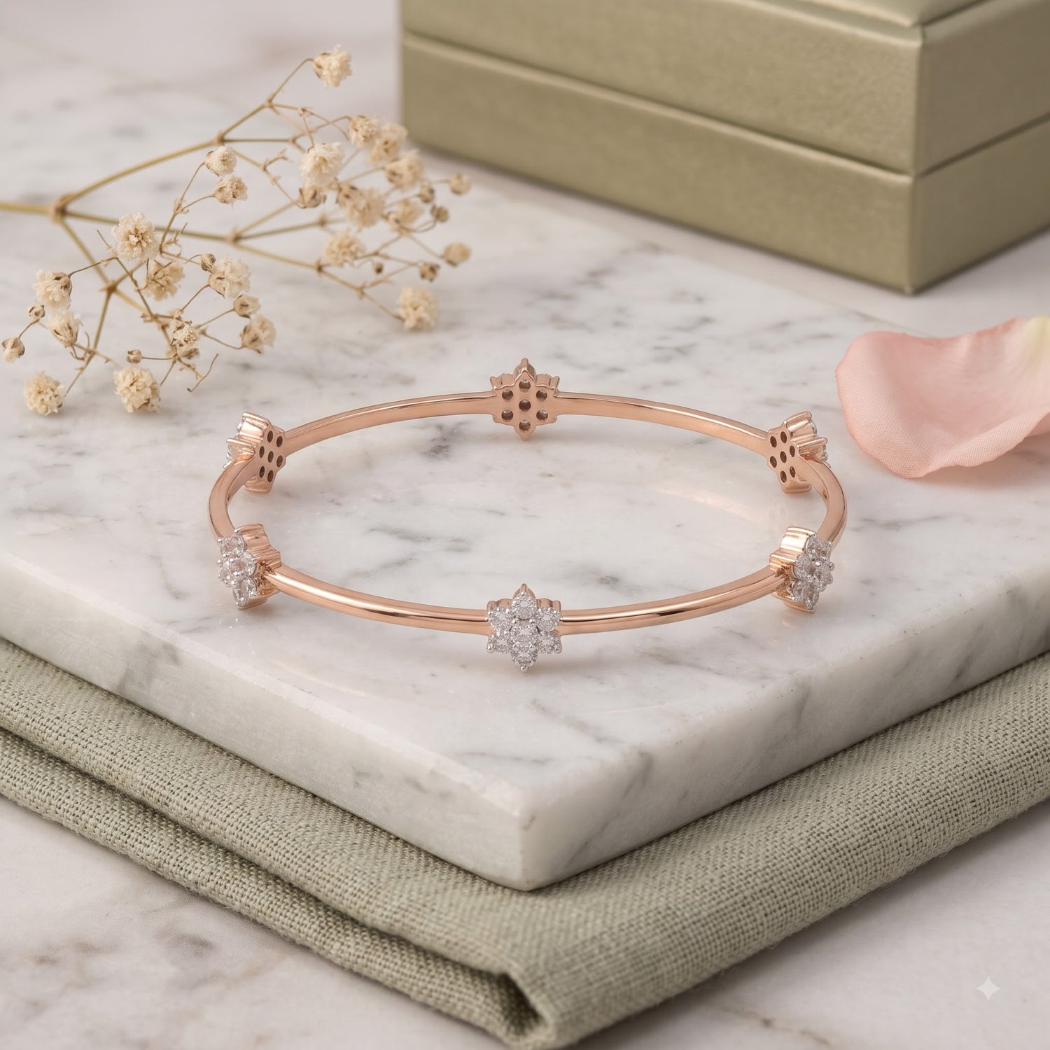 Springstar Lab Grown Diamond Bangle