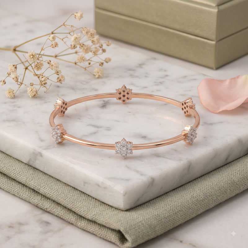 Springstar Lab Grown Diamond Bangle