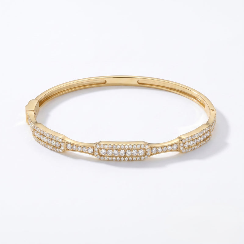 Goldwave Brilliance Lab Grown Diamond Bangle