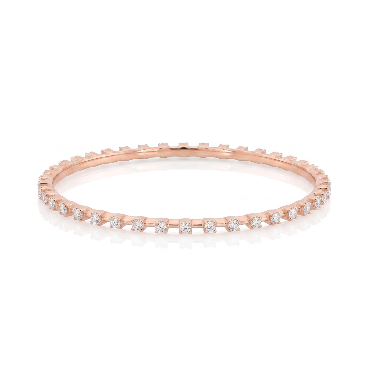 Ethereal Grace Lab Grown Diamond Bangle