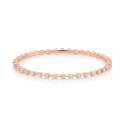 Ethereal Grace Lab Grown Diamond Bangle