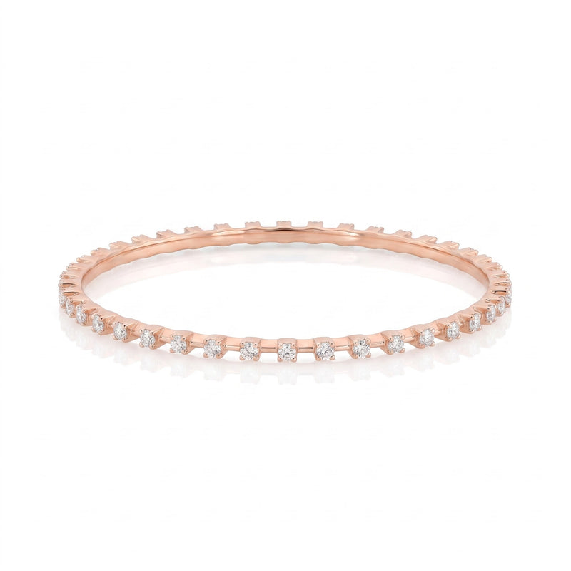 Ethereal Grace Lab Grown Diamond Bangle