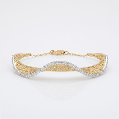 Glowstream Lab Grown Diamond Bangle