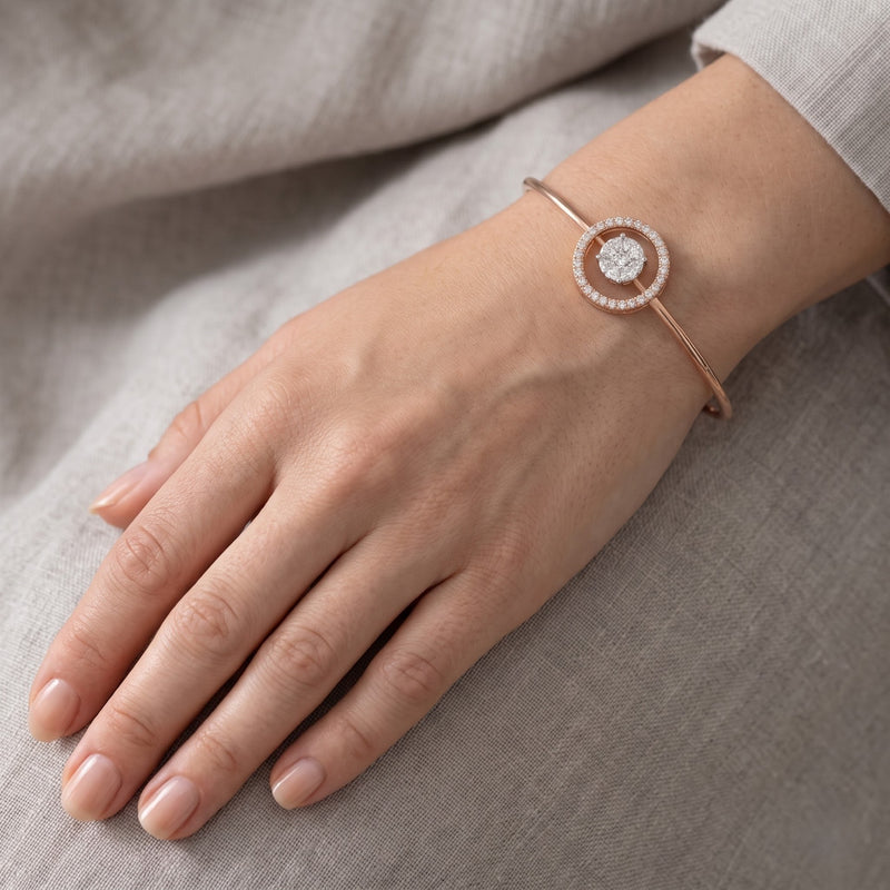 Orbique Lab Grown Diamond Bangle
