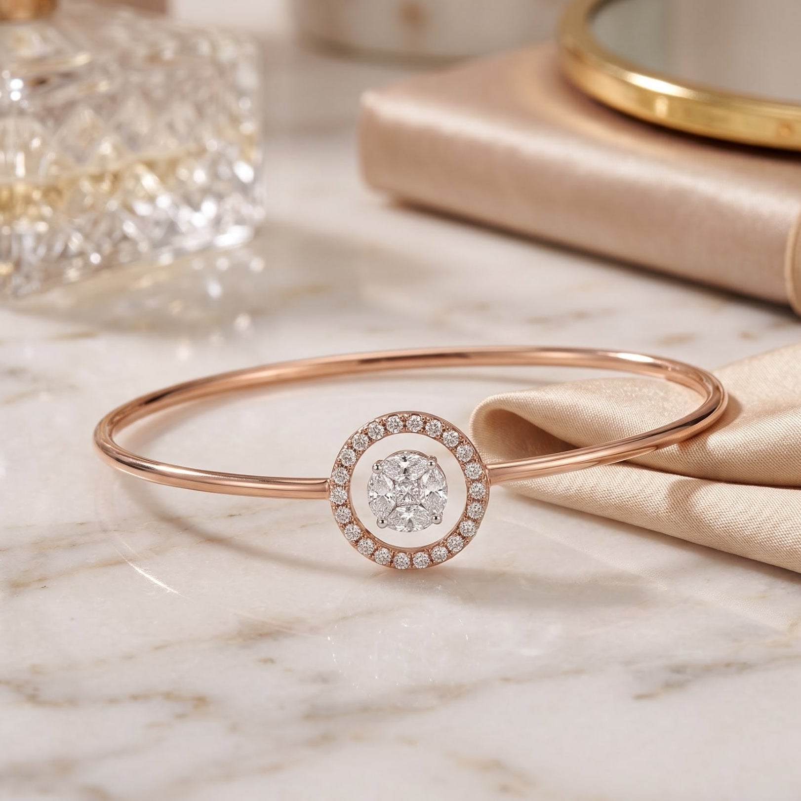 Orbique Lab Grown Diamond Bangle