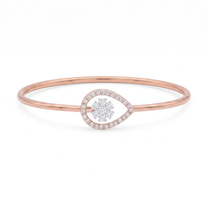 Divine Drizzle Lab Grown Diamond Bangle