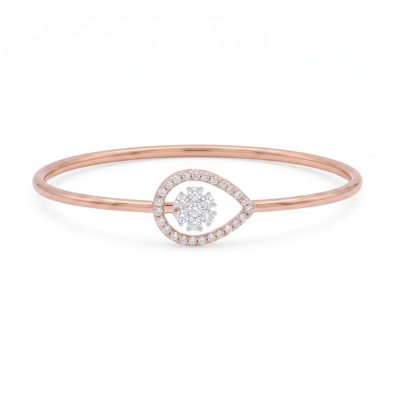 Divine Drizzle Lab Grown Diamond Bangle