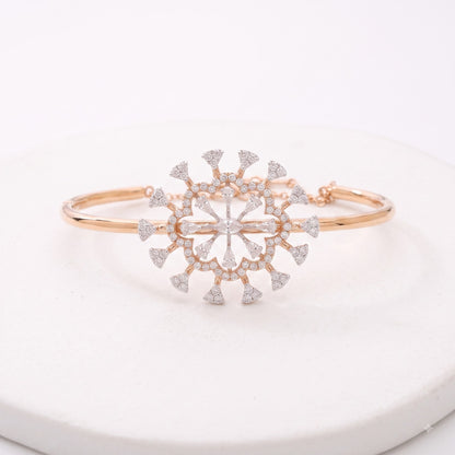 Iris Flare Lab Grown Diamond Bangle