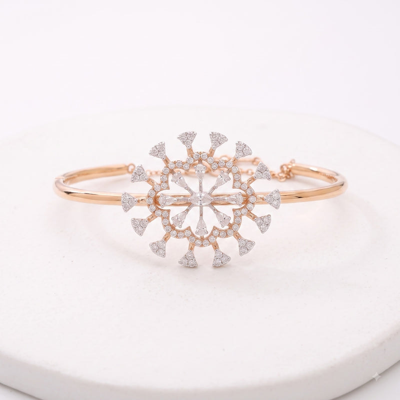 Iris Flare Lab Grown Diamond Bangle