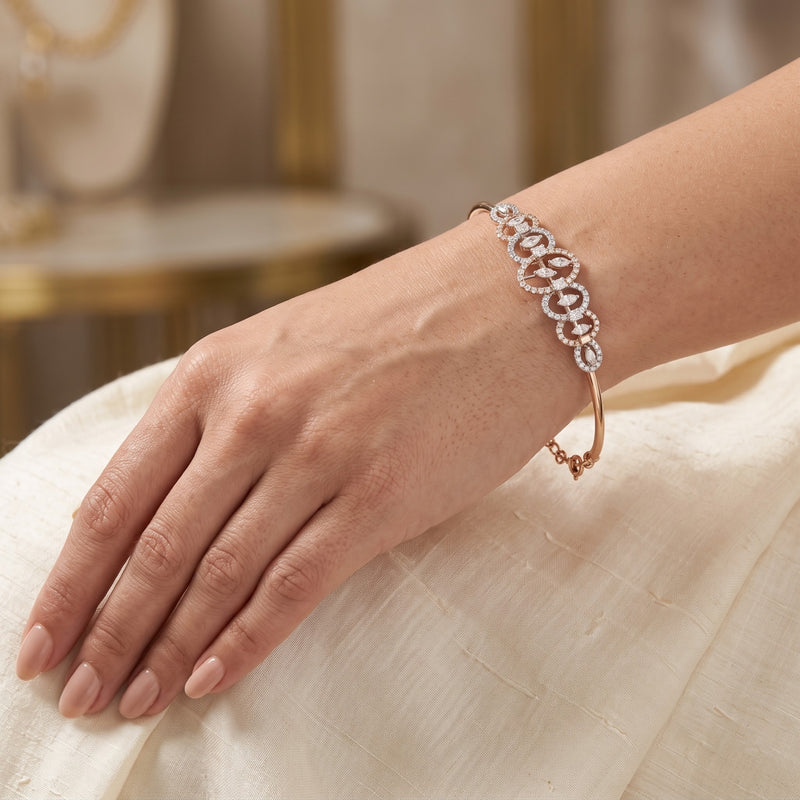 Starglow Harmony Lab Grown Diamond Bangle