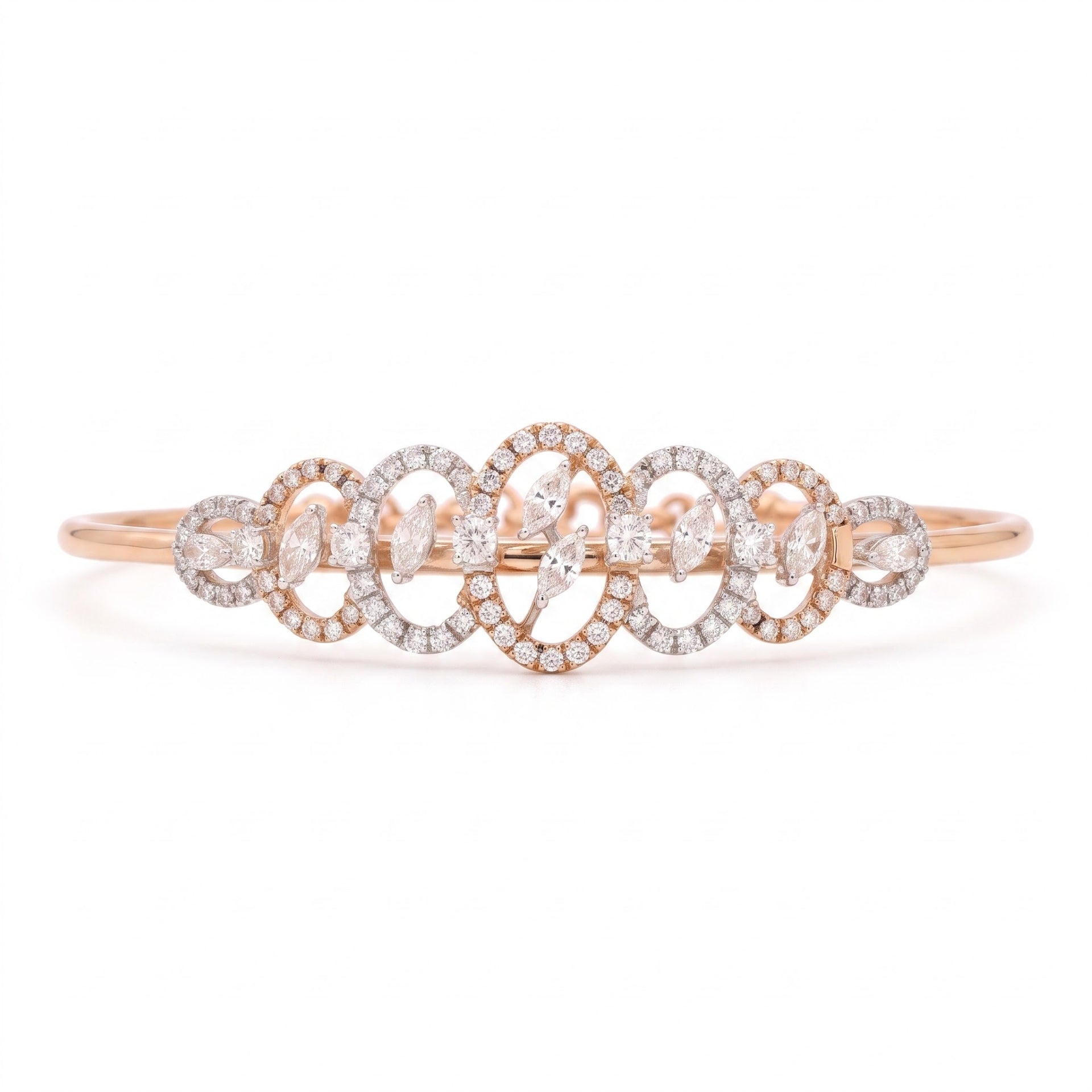 Starglow Harmony Lab Grown Diamond Bangle