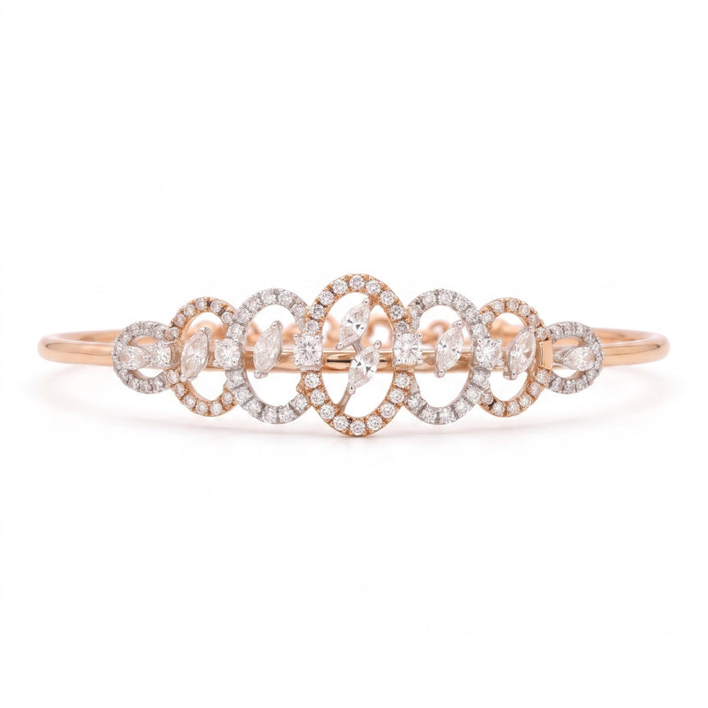 Starglow Harmony Lab Grown Diamond Bangle