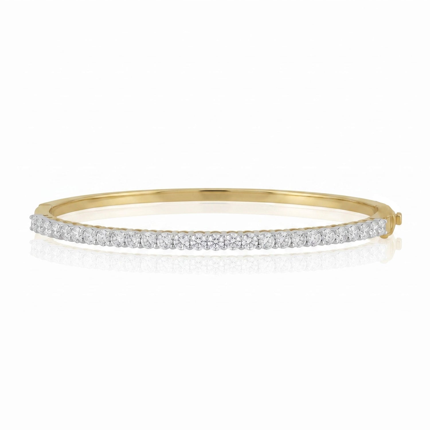 Everlight Elegance Lab Grown Diamond Bangle