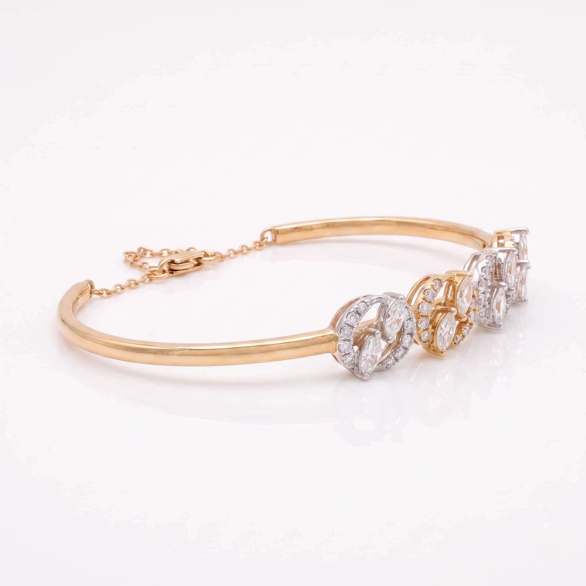 LushVine Sparkle Lab Grown Diamond Bangle