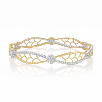 FloretShine Lab Grown Diamond Bangle