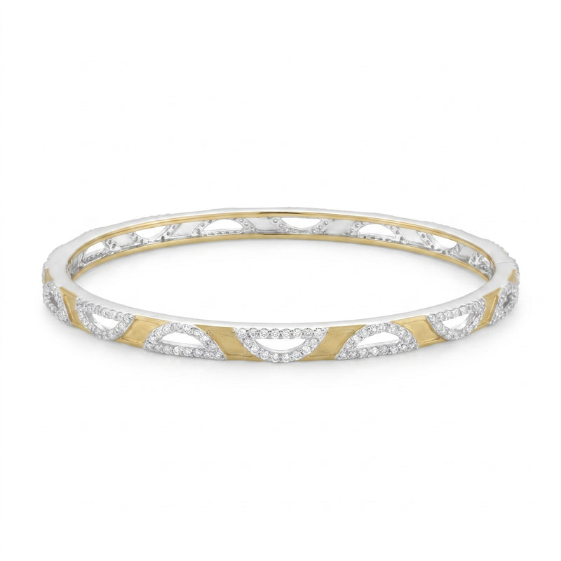 GlintOrbit Lab Grown Diamond Bangle