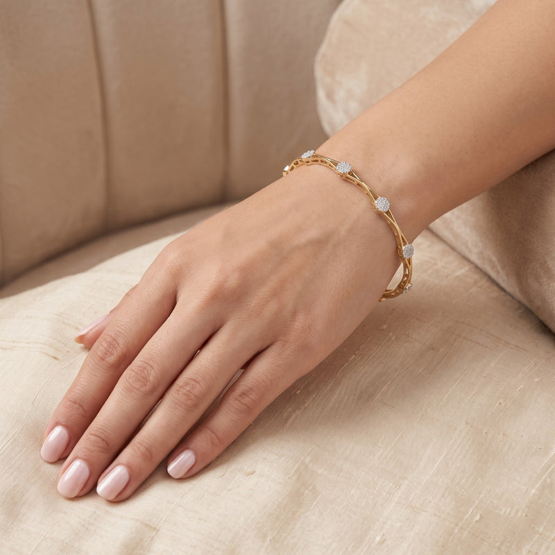 NovaNodes Lab Grown Diamond Bangle
