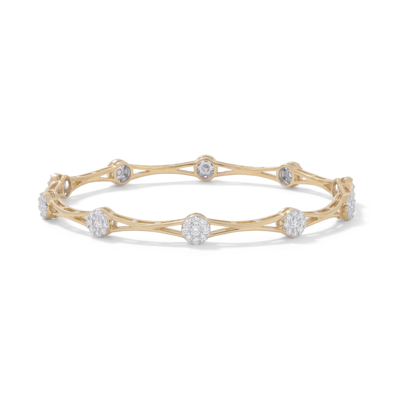 NovaNodes Lab Grown Diamond Bangle