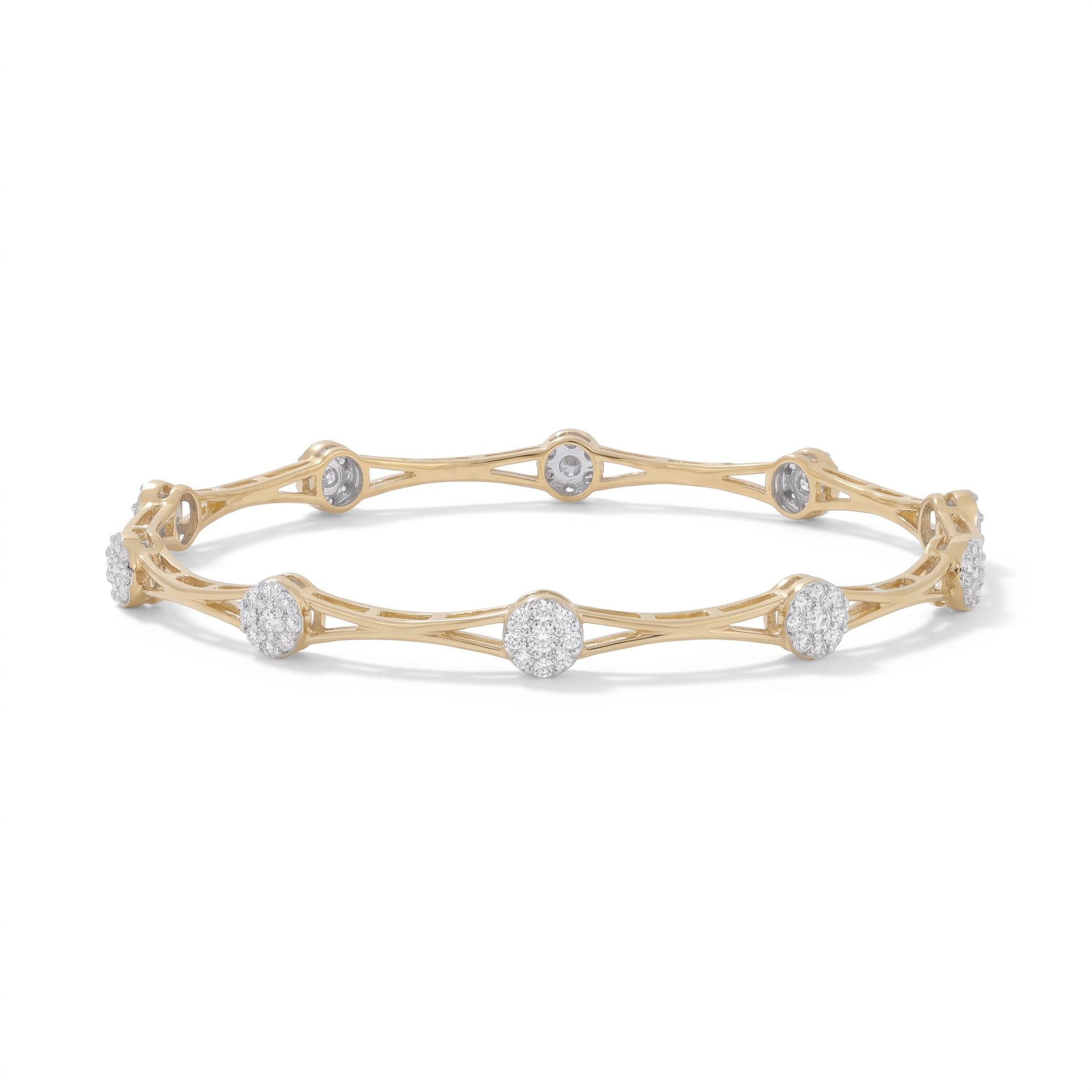 NovaNodes Lab Grown Diamond Bangle
