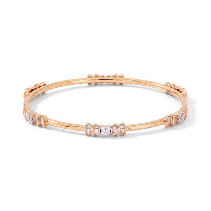GlintCrest Lab Grown Diamond Bangle