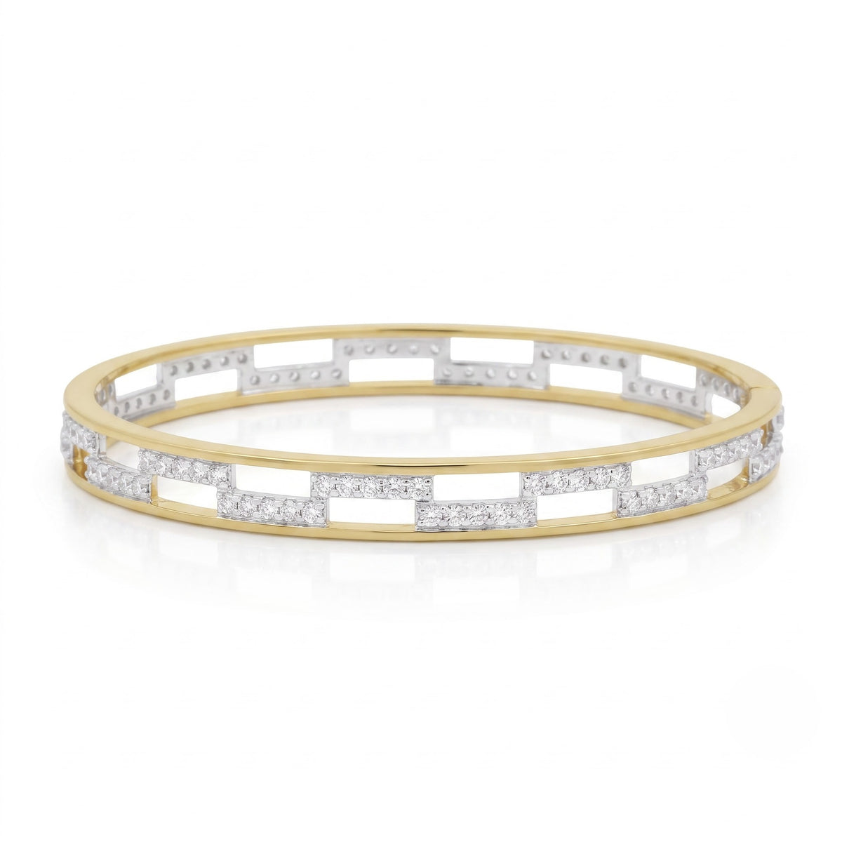 Urban Maze Lab Grown Diamond Bangle