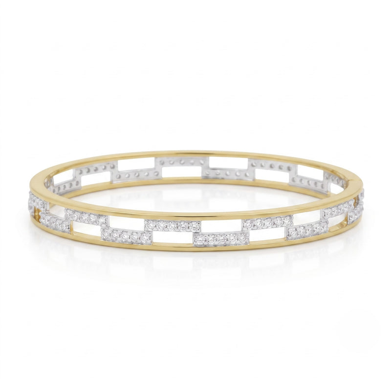 Urban Maze Lab Grown Diamond Bangle