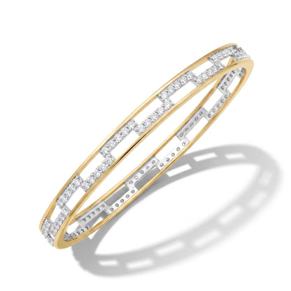 Urban Maze Lab Grown Diamond Bangle