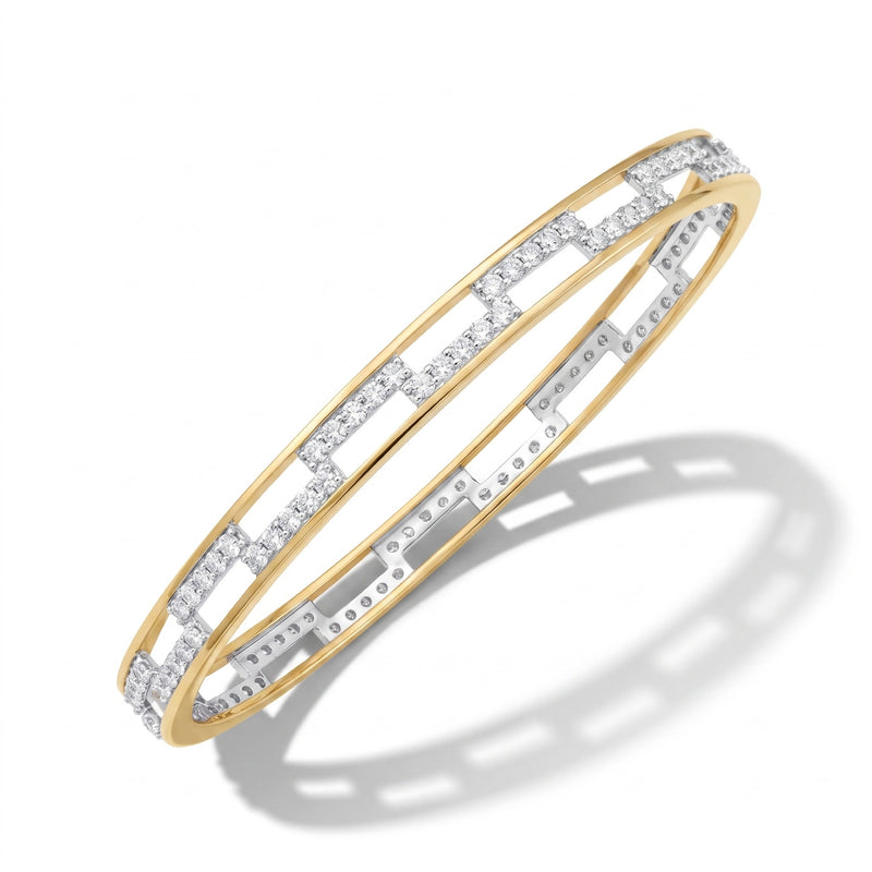 Urban Maze Lab Grown Diamond Bangle
