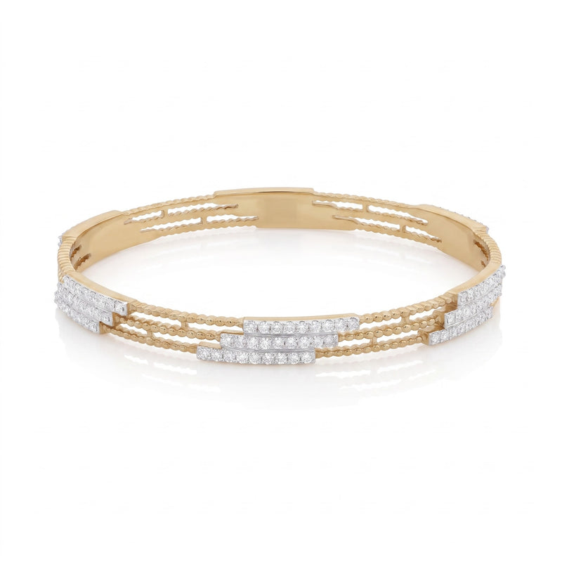 Skyline Spark Lab Grown Diamond Bangle