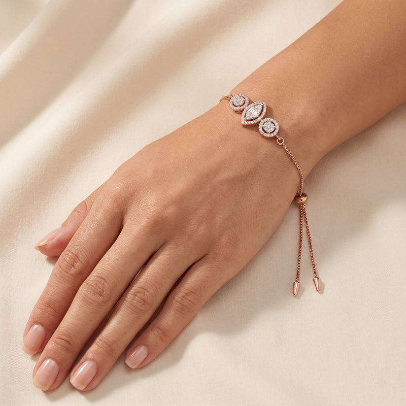 Celestial Harmony Lab Grown Diamond Bracelet