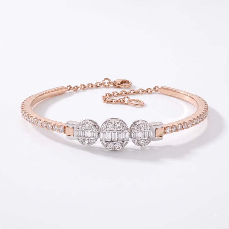 Infinity Trio Lab Grown Diamond Bracelet