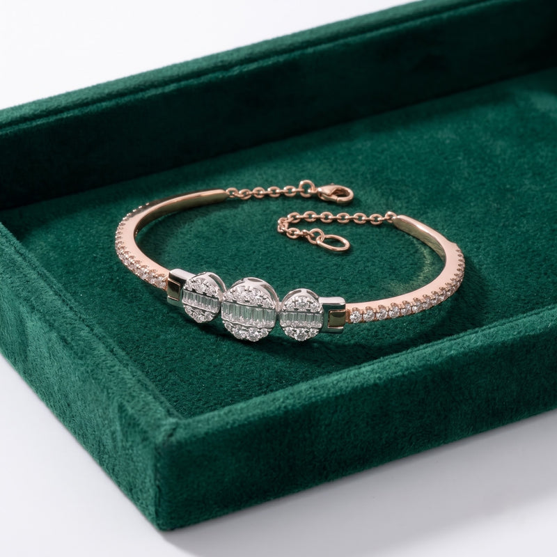 Infinity Trio Lab Grown Diamond Bracelet