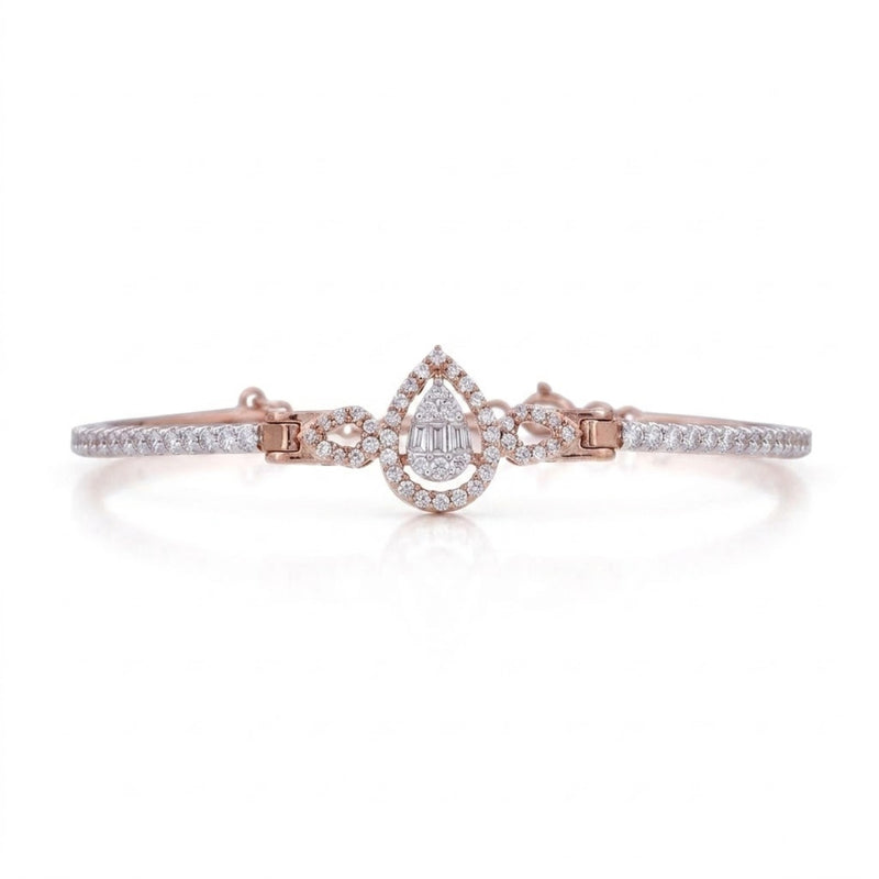Blushing Teardrop Lab Grown Diamond Bracelet