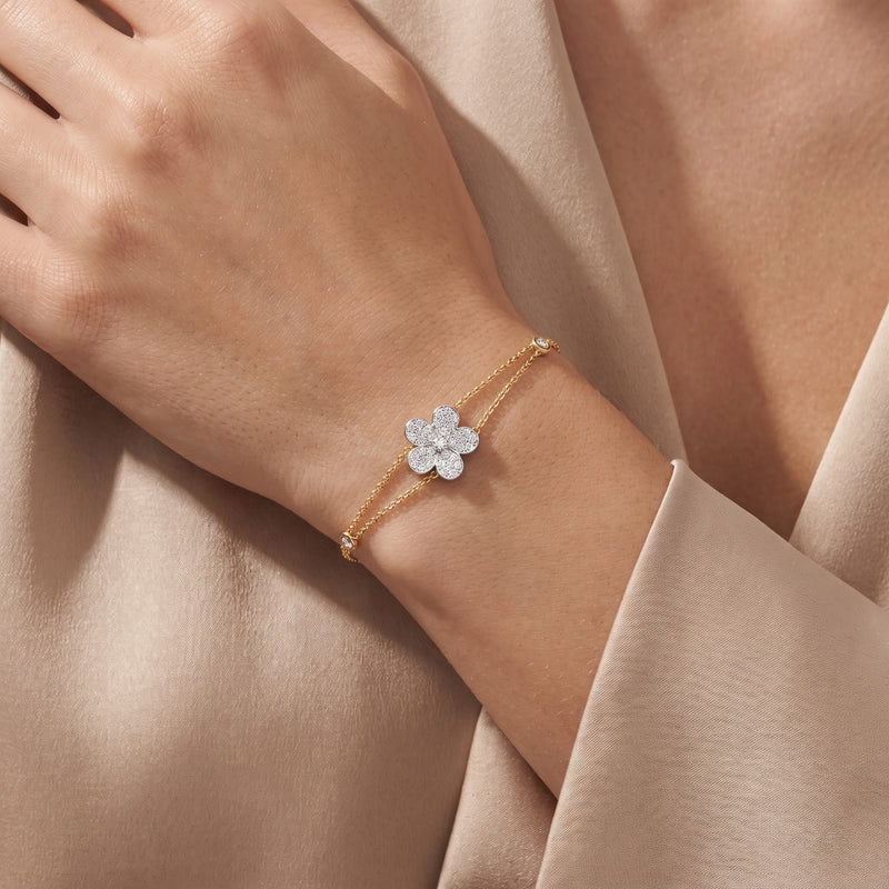 Daisy Lab Grown Diamond Bracelet