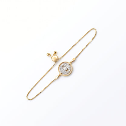 Floating Orbit Lab Grown Diamond Bracelet
