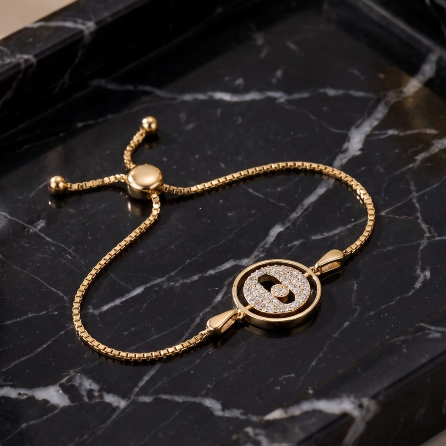 Floating Orbit Lab Grown Diamond Bracelet