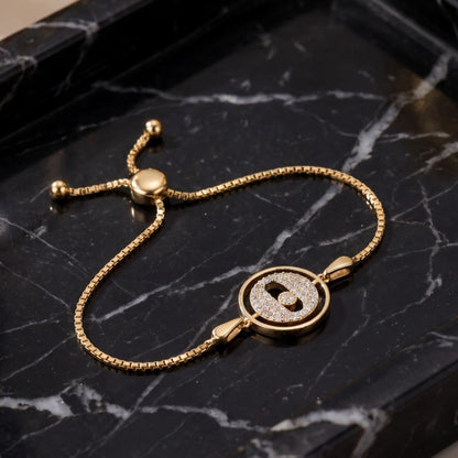 Floating Orbit Lab Grown Diamond Bracelet