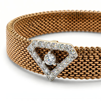 Aegis Mesh Lab Grown Diamond Bracelet