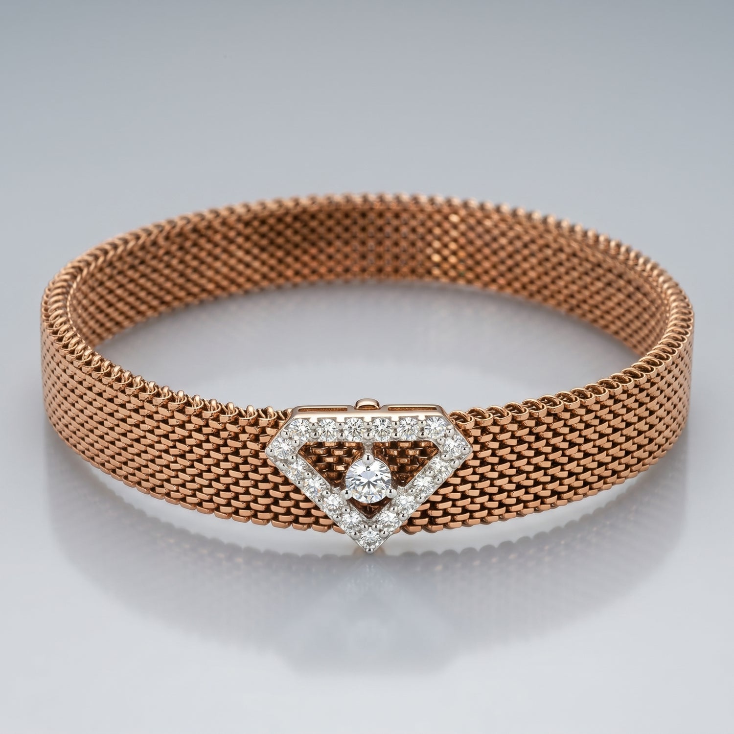 Aegis Mesh Lab Grown Diamond Bracelet
