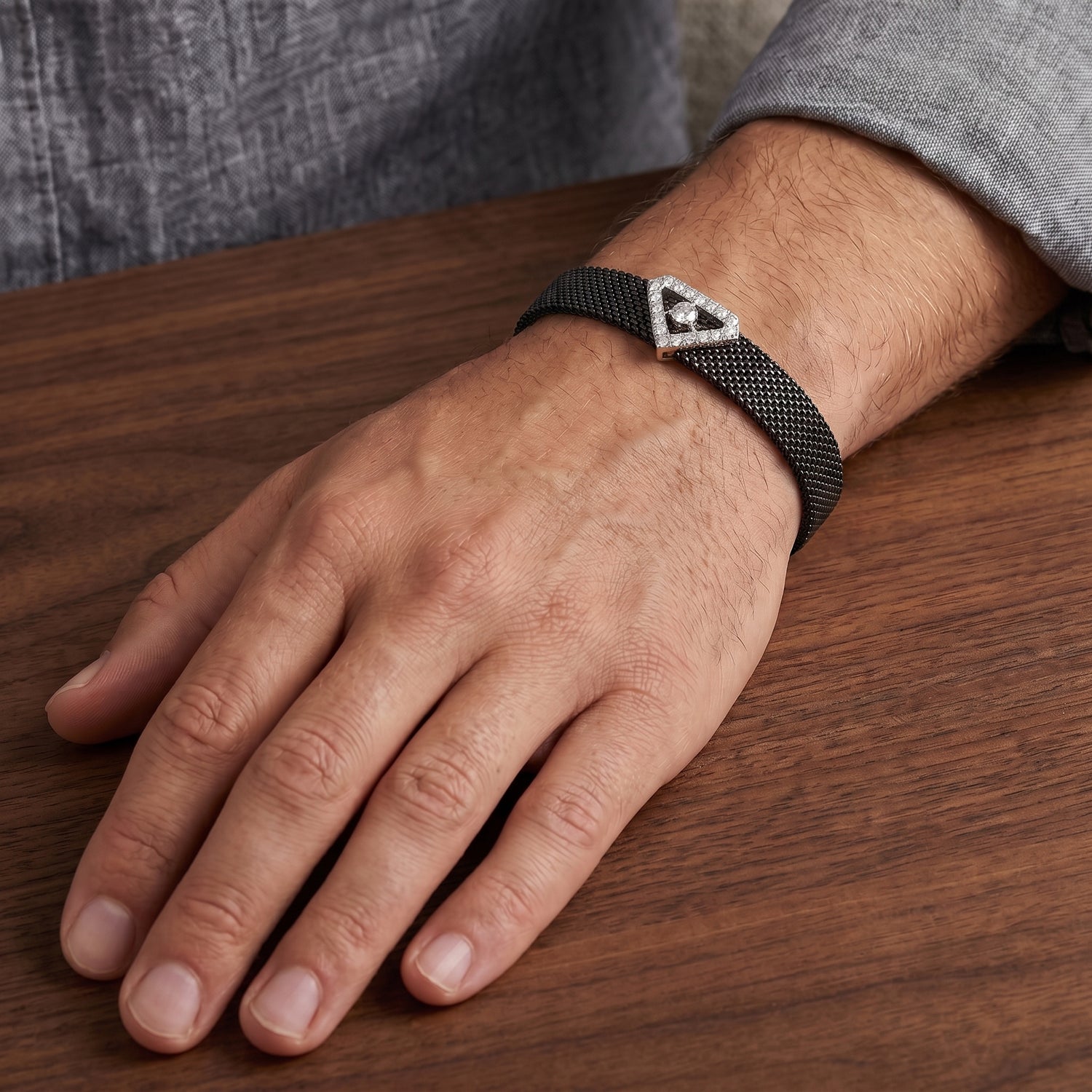 Aegis Mesh Lab Grown Diamond Bracelet