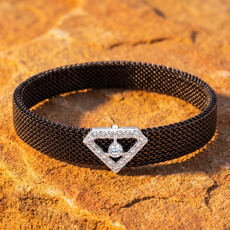 Aegis Mesh Lab Grown Diamond Bracelet