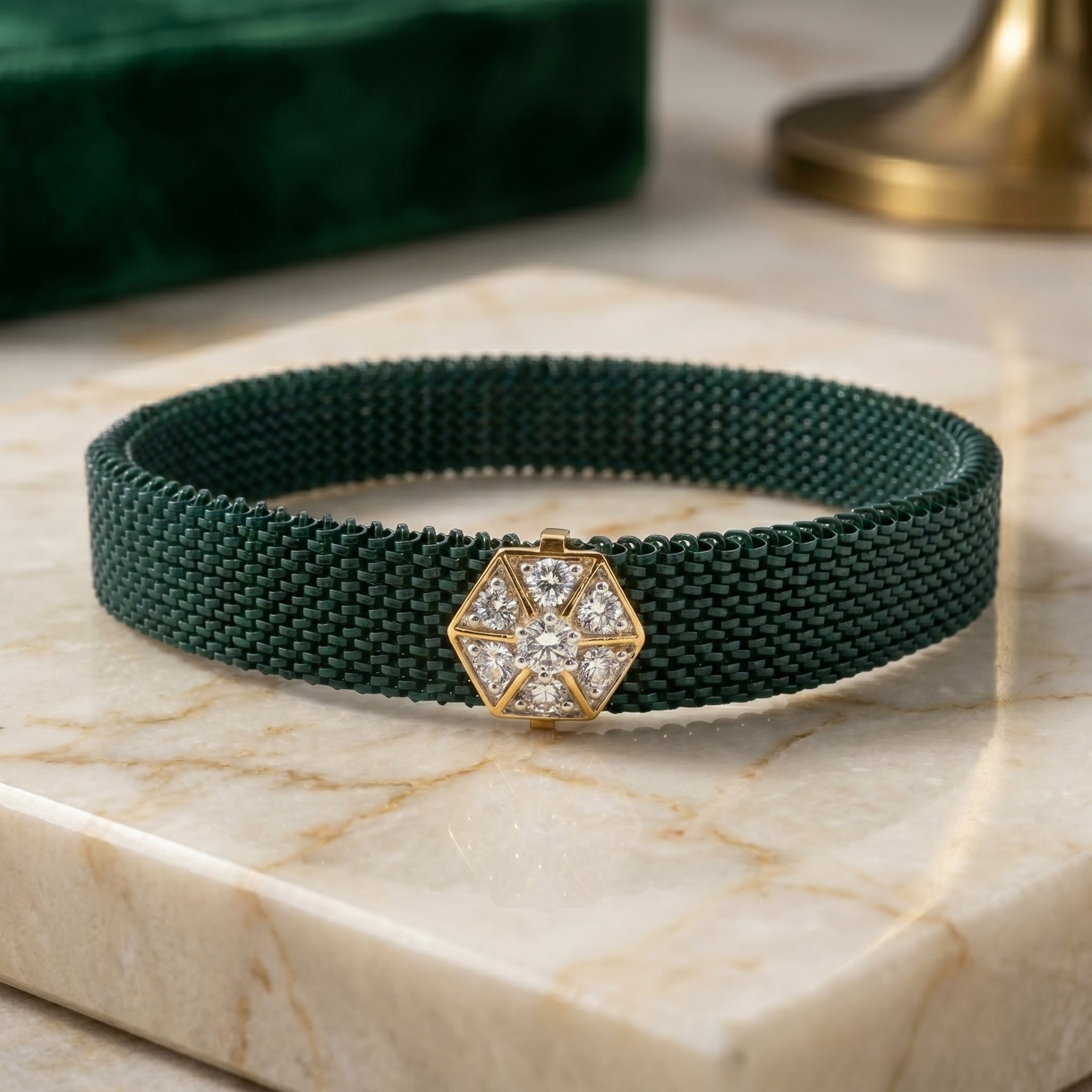 The Hex Lab Grown Diamond Bracelet