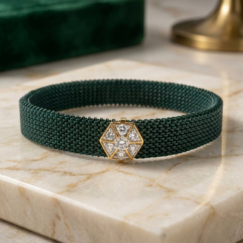The Hex Lab Grown Diamond Bracelet