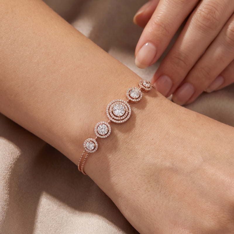Cosmos Cluster Lab Grown Diamond Bracelet