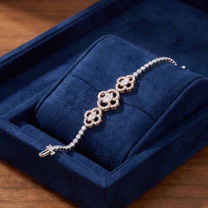 Dreamweave Petal Glam Lab Grown Diamond Bracelet