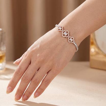 Dreamweave Petal Glam Lab Grown Diamond Bracelet
