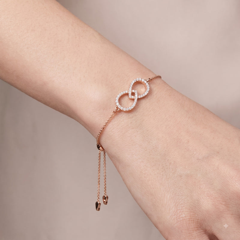 Eternia Sparkle Link Lab Grown Diamond Bracelet