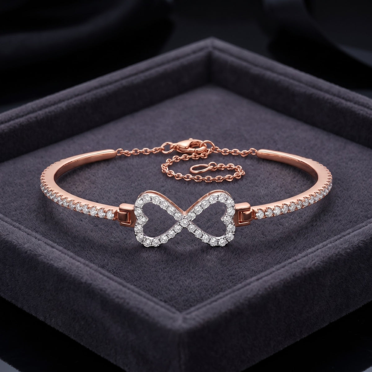 Infinite Love Lab Grown Diamond Bracelet