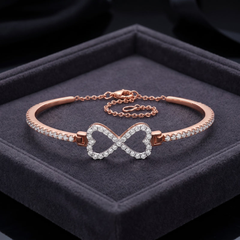 Infinite Love Lab Grown Diamond Bracelet