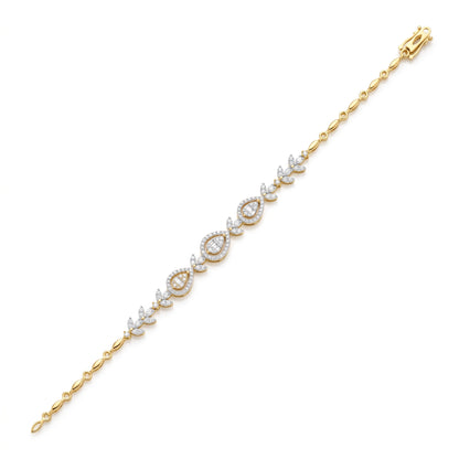 DewLeaf Lab Grown Diamond Bracelet